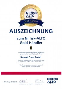 Nilfisk-ALTO Gold-Händler Sieland